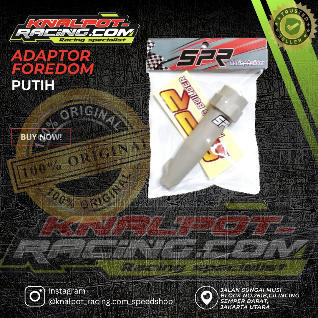 ADAPTOR FOREDOM PUTIH